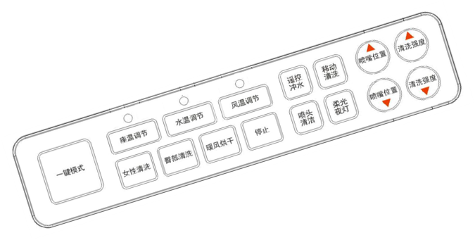 智能馬桶遙控器
